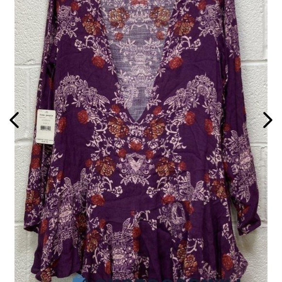 Free People NWT Smooth Talker Tunic Size Large - Picture 5 of 6